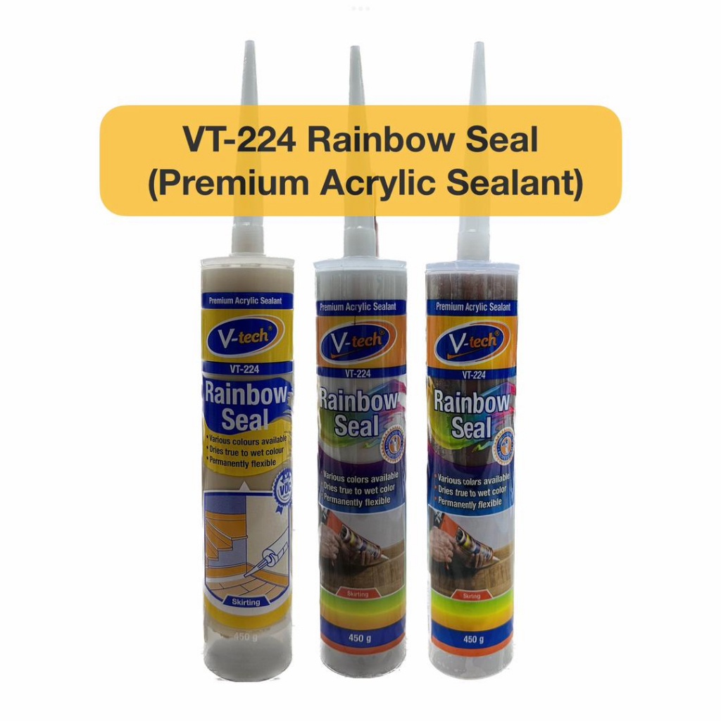 VT-224 Rainbow Seal (Premium Arcrylic Sealant) | Shopee Malaysia