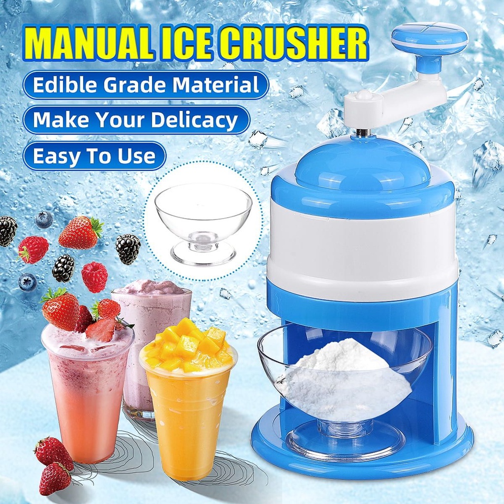 In Stock Mini Ice Crusher Pengisar Ais Kacang Kepal Ice Crusher Shaving