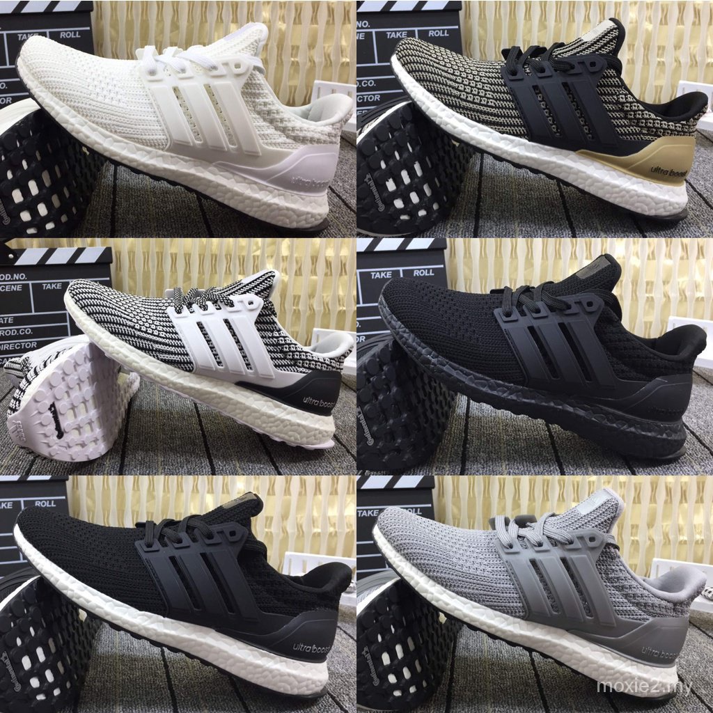 in stock unisex running shoes Ultra Boost 4.0 soft fashion men woman