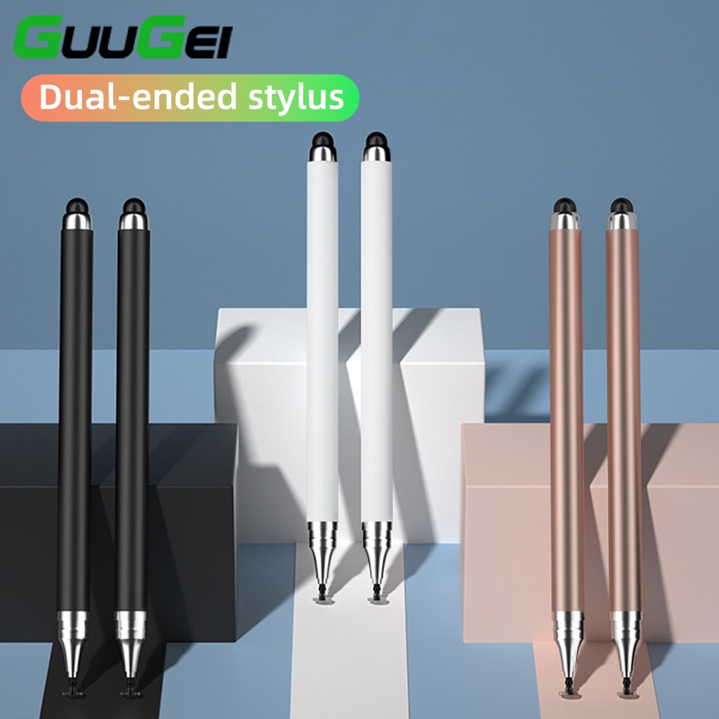 Guugei 2 In 1 Universal Stylus Pen Tablet Drawing Capacitive Pencil For  Android Smartphone i-Pad i-Phone