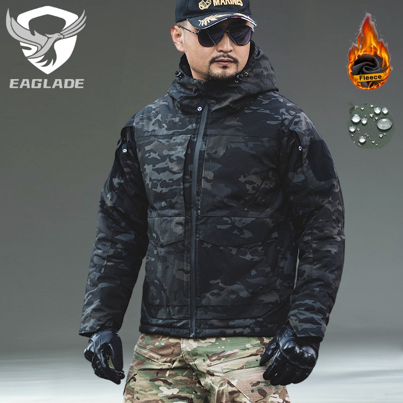 Eaglade Tactical Jacket Men In Night Waterproof Keep Warm TFSJ-DY025 ...