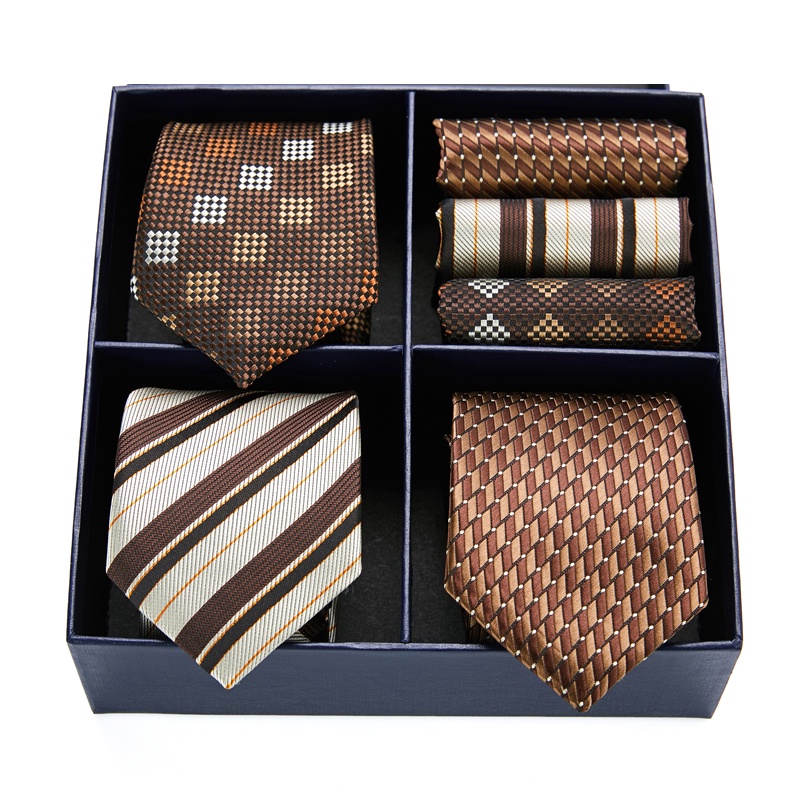 Ties Handkerchief Sets Gift Tie Handkerchief Mens Neck Tie Gift Set