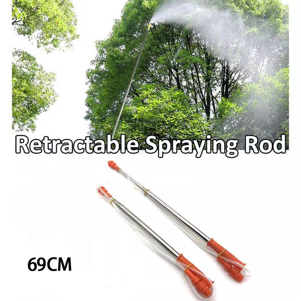 4.2m 4.9m Batang Pam Racun Retractable Lance Spraying Rod Pesticide ...
