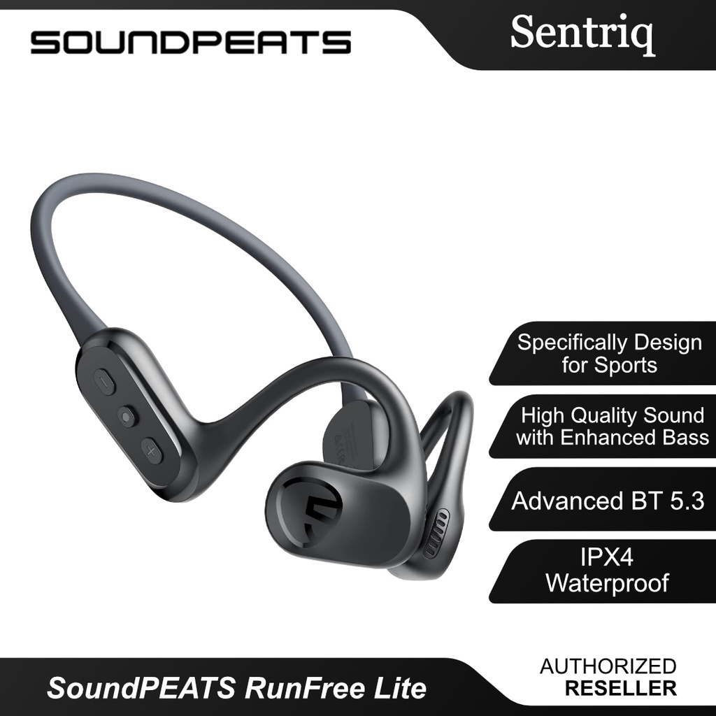 SoundPEATS RunFree Lite Bluetooth Air Conduction Sport Headphones