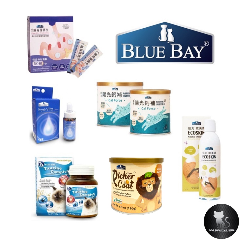 Original Blue Bay Supplement Eye Vita Drops , Richer Coat , Probiotics ...