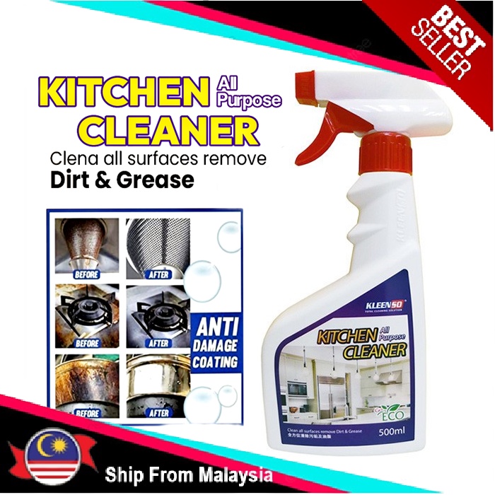 KLEENSO All Purpose Kitchen Cleaner 500ML | Shopee Malaysia