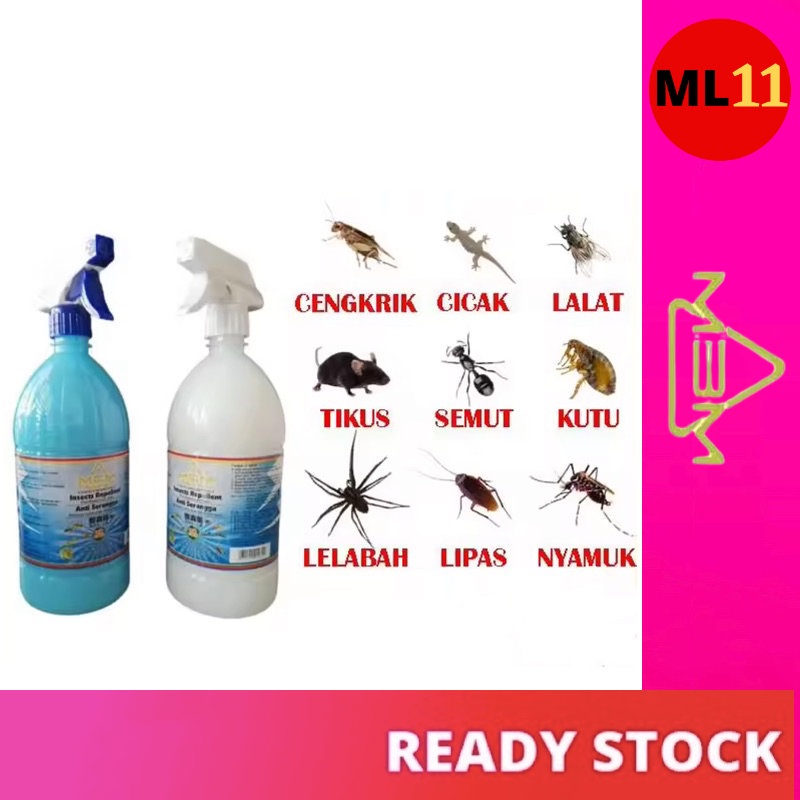 M3M Organic Pembunuh Anti Pest Lice flea Ants Control Insect Repellent