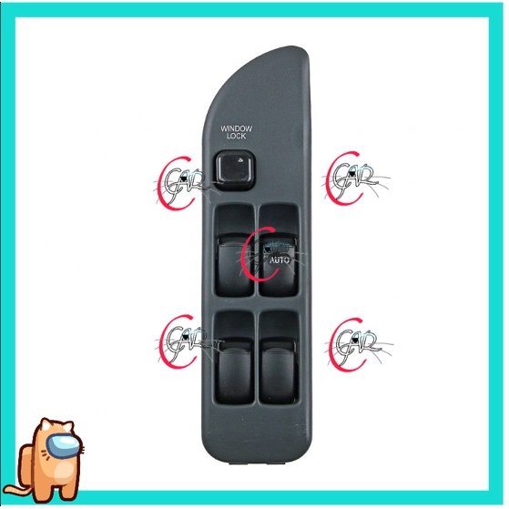 POWER WINDOW MAIN SWITCH PROTON WIRA (DRIVER SIDE)(CAR SUIS TINGKAP ...