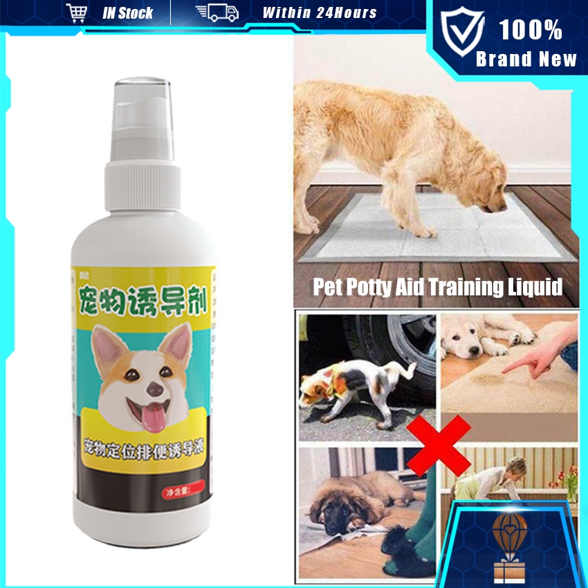 30,100ml Pet Positioning Defecation Inducer Spray Cat Dog Potty Toilet