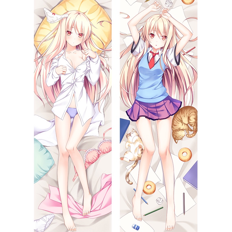 Mashiro Shiina - Anime Dakimakura Hugging Body Pillow Cover | Shopee ...