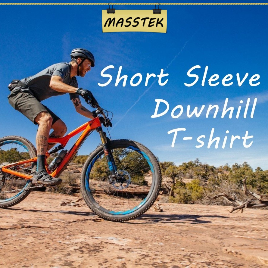 MASSTEK Johor Downhill Jersey Short Sleeve T shirt Bicycle Jersey