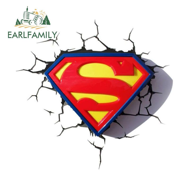EARLFAMILY 13cm for Marvel Logo Stickers Laptop Windshield Motorcycle ...