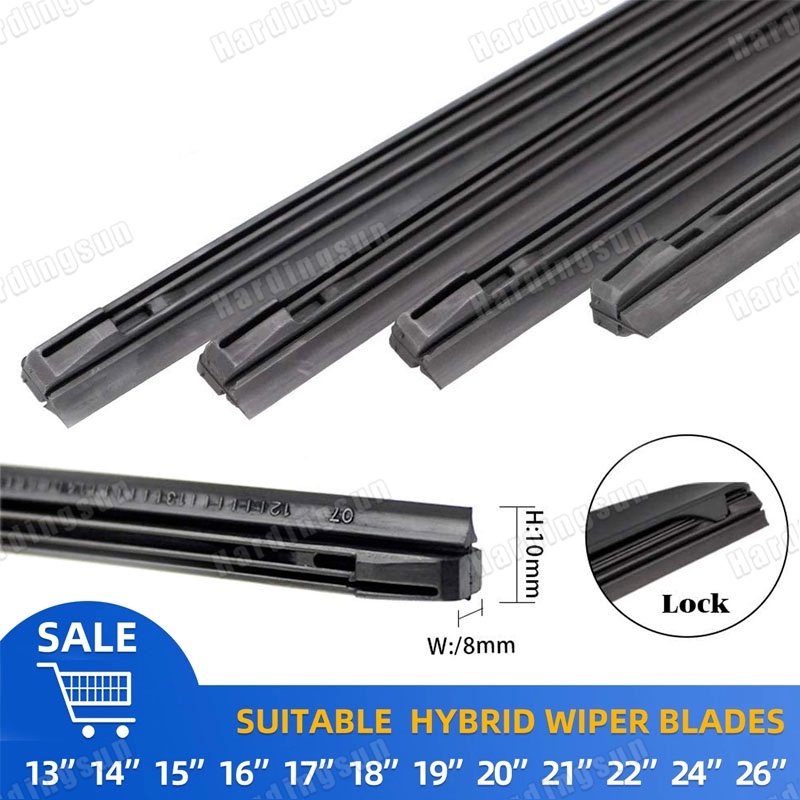 2004-2006 Lexus RX330 Front Windshield Wiper Blade 26" 22" 2 Pack | Size: 26 In | Easy Installation - Foto 3