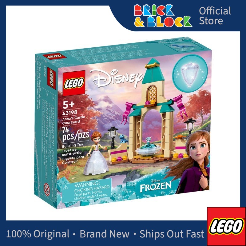 LEGO 43198 Anna's Castle Courtyard | LEGO Disney | Shopee Malaysia