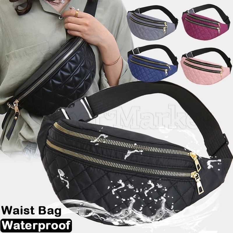 Simple Women's Waist Bag Large Capacity Casual Shoulder Bag Party