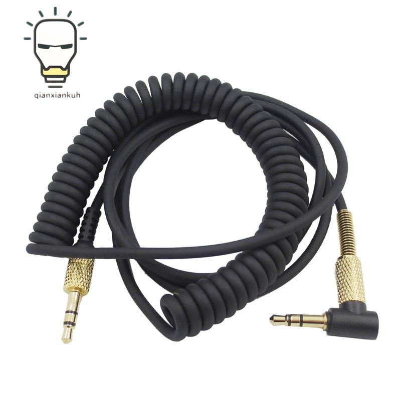 Cavo A Spirale Per Marshall Major IV/III/II E Monitor Mid – 3.5mm Maschio-maschio, 1.25m Estendibile A 1.8m