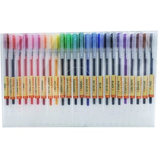 Premium Black Gel Pens, [0.5mm] Extra Fine Point Pens Smooth