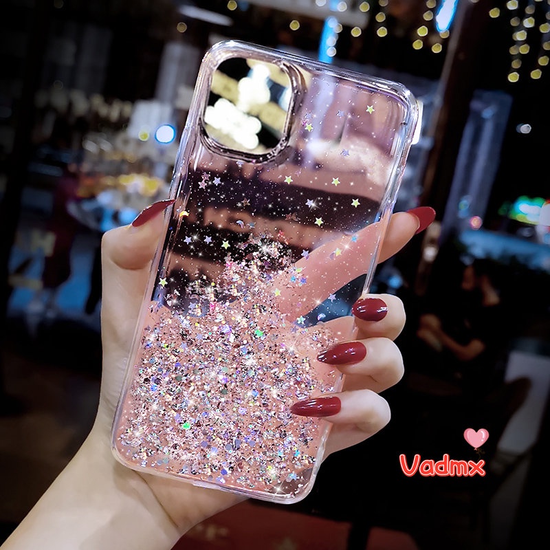 Luxury Glitter Case For Samsung Galaxy Note 20 Ultra J5 J2 Prime
