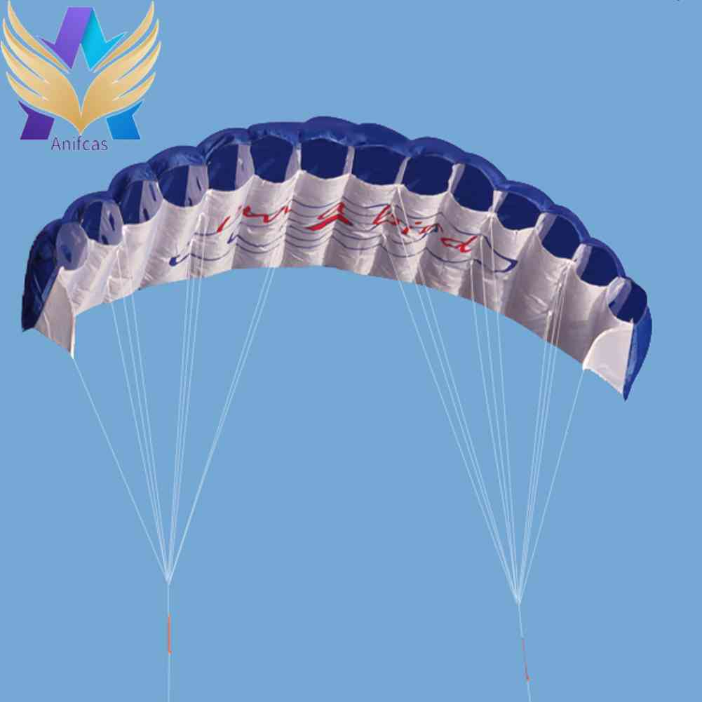 Beach Kite High Quality Dual Line Stunt Parafoil Parachute for Beach ...