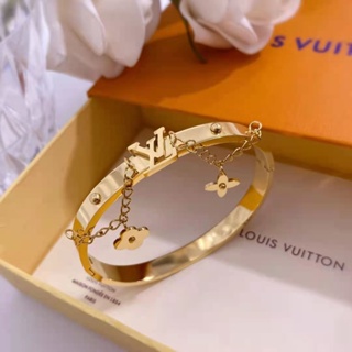 Louis Vuitton - LOUIS VUITTON 18K WHITE GOLD SQUARE LINK BRACELET