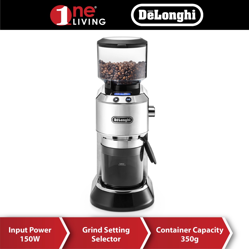 Delonghi Dedica Conical Burr Coffee Bean Grinder KG521 (KG521.M