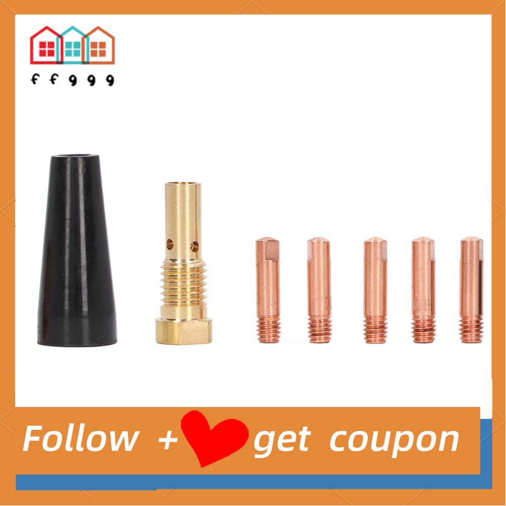 Ffggg MIG Gasless Welding Kit Welding Tip Diffuser Gasless Nozzle for