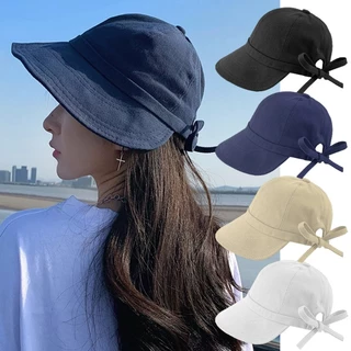 Summer Fisherman Bucket Hats - Japanese Style Leisure Hat Women Fashion  Headwear