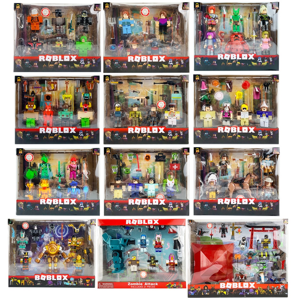 Newest Roblox Virtual World Game Puppet Building Block Doll Figure Toy  Ornament Model Set Toys | Shopee Malaysia