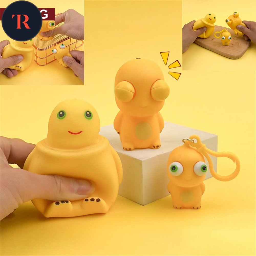 TR- Cute Explosive Eye Milk Dragon Squeeze Toy Release Stress Relief ...