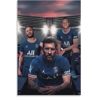 Messi Jersey PSG Poster For Room & Office (13 Inch X 19 Inch