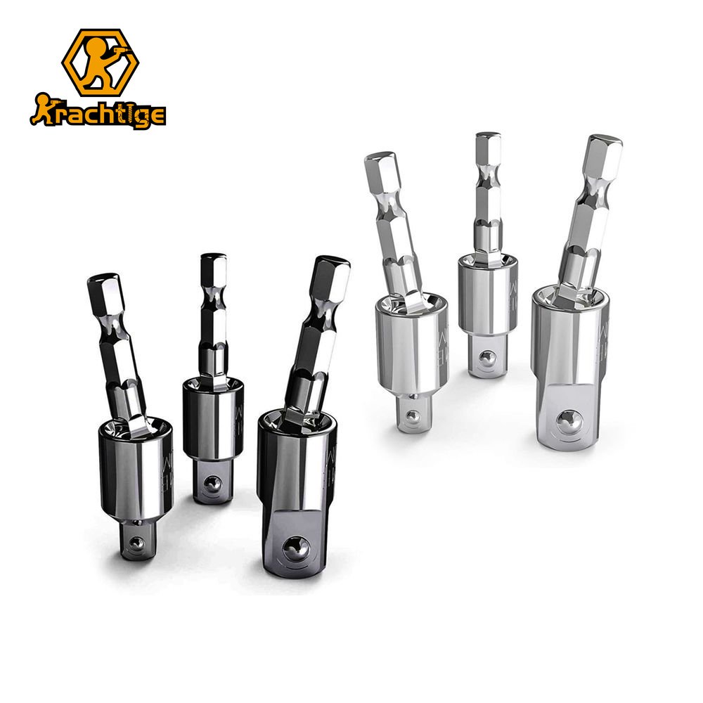 Krachtige 3Pcs 360 Degree Rotatable Electric Power Drill Sockets ...