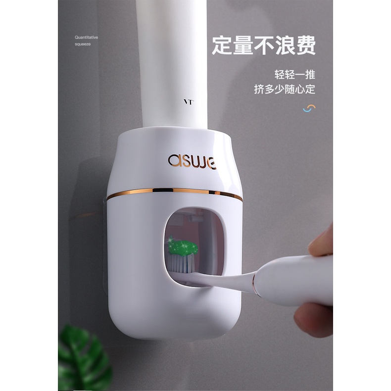 Squeeze Toothpaste Handy Tool Automatic Light Luxury Toothpaste ...