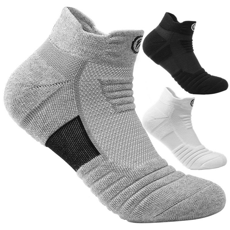 Antislip Football Socks Men Women Cotton Sock Short Long Tube Soccer