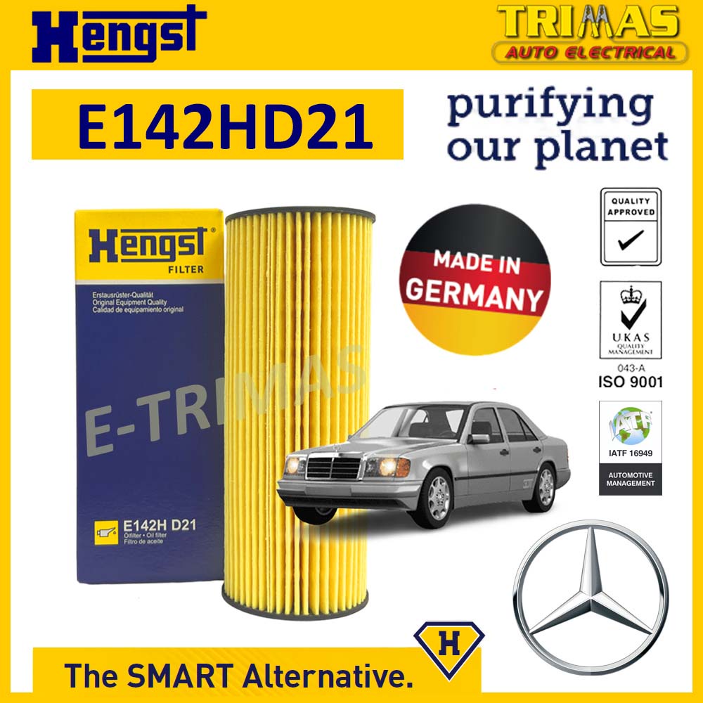 HENGST Oil Filter MercedesBenz W124 C124 A124 S124 Engine M104 M111