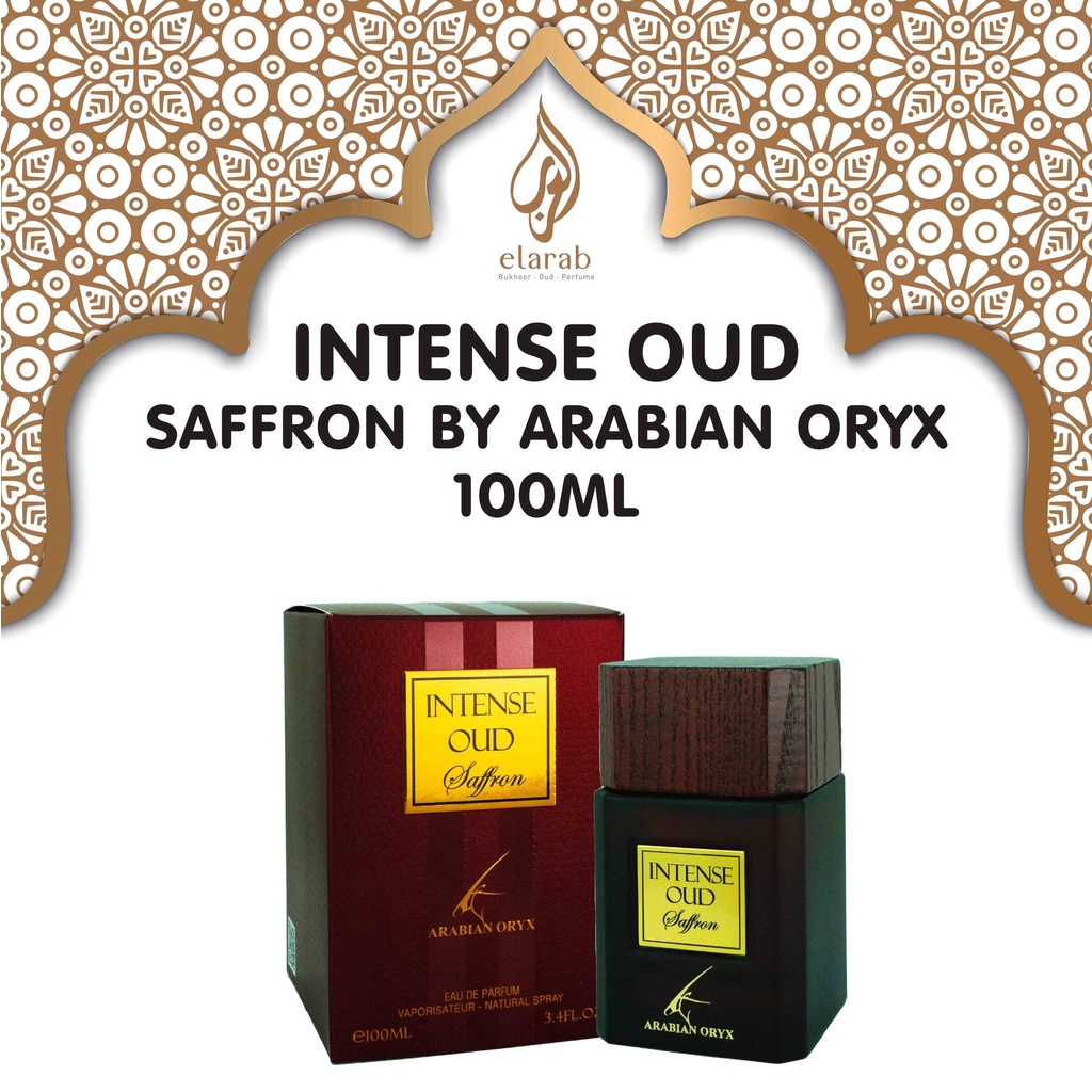 INTENSE OUD SAFFRON PERFUME 100ML Shopee Malaysia