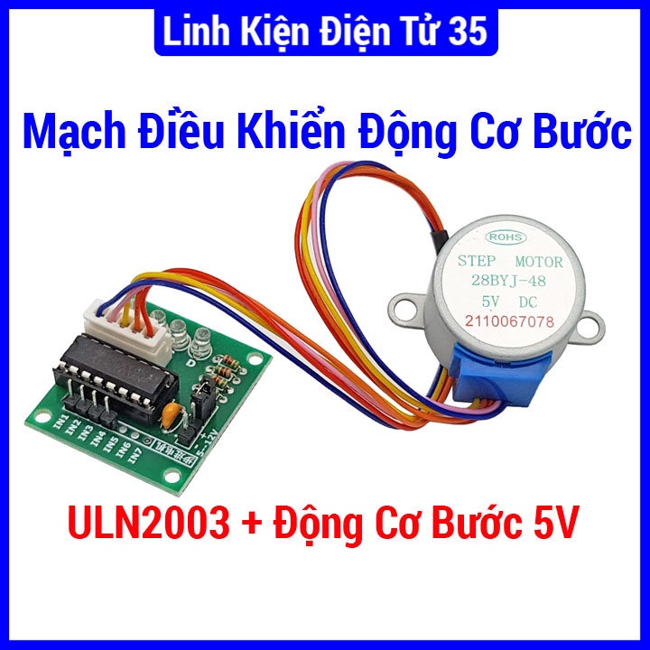 Step motor control circuit uln2003 small 5v motor and easy to use
