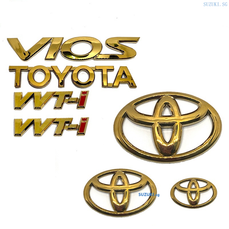 Toyota Vios Gen2 ncp93 gen3 steering wheel logo front grille trunk logo ...