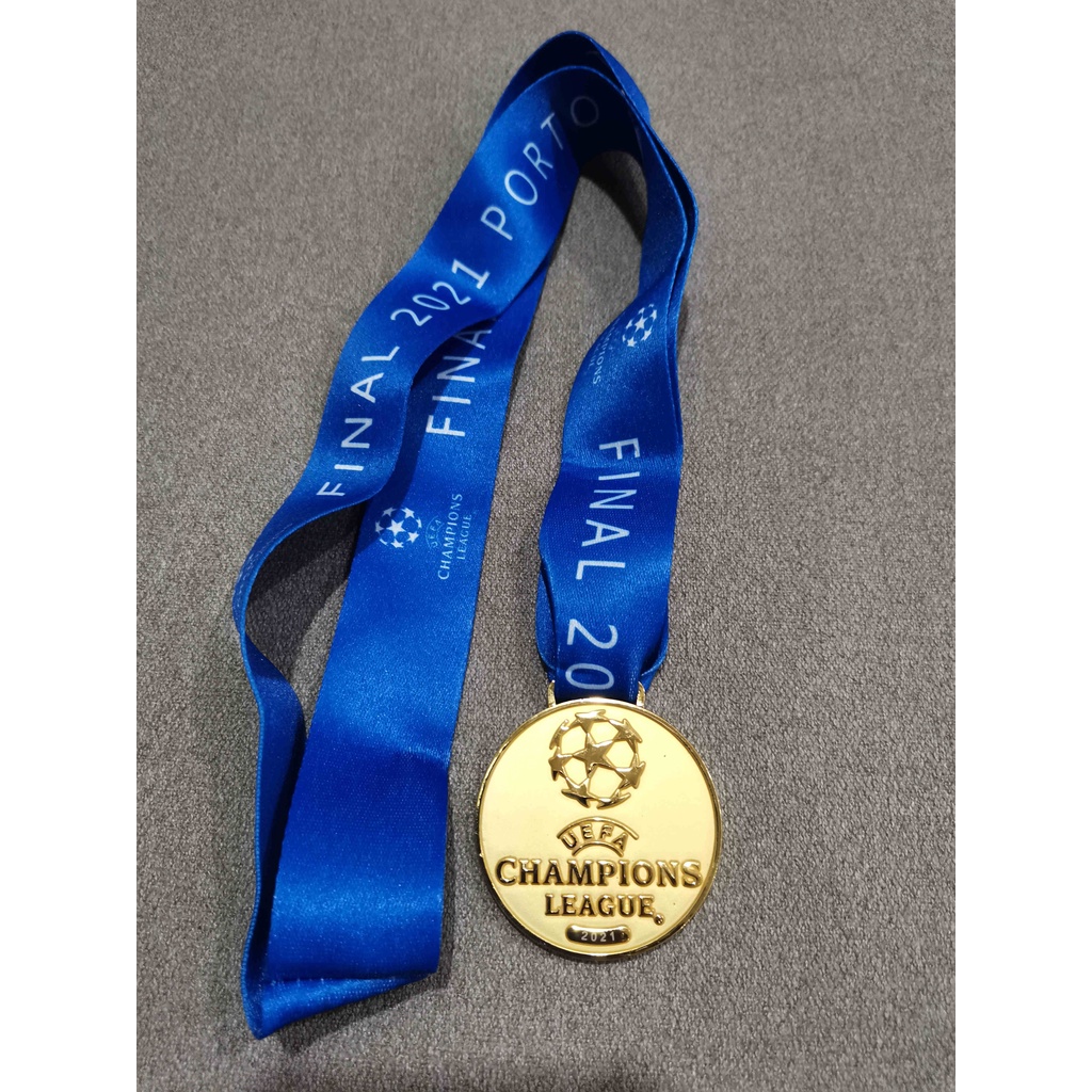 UCL 2021 CHAMPIONS LEAGUE FINAL PORTO GOLD & SILVER MEDAL WINNER
