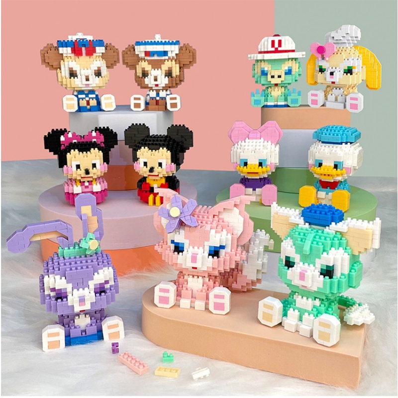 Disney AnimeKawaii Hello Kitty Mickey Minnie Mouse StellaLou Gelatoni ...