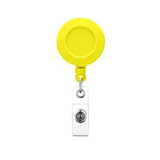 15 Pack of Premium Retractable ID Badge Reels with Alligator Clip in Solid  Colors (Assorted Colors)