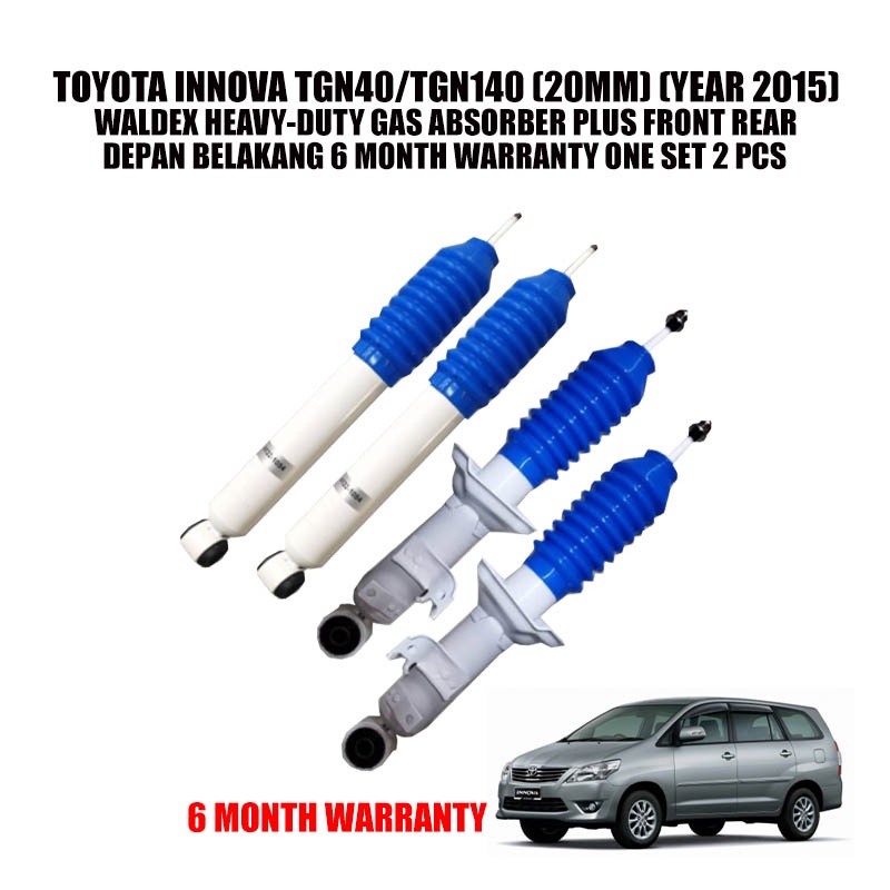 TOYOTA INNOVA TGN40/TGN140 (20MM) (YEAR 2015) WALDEX HEAVY-DUTY GAS ...