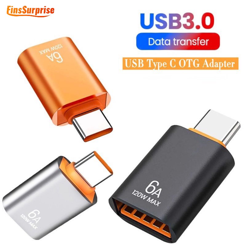 [Surprise] 6A USB 3.0 To Type C Adapter OTG To USB C Type-C Female ...