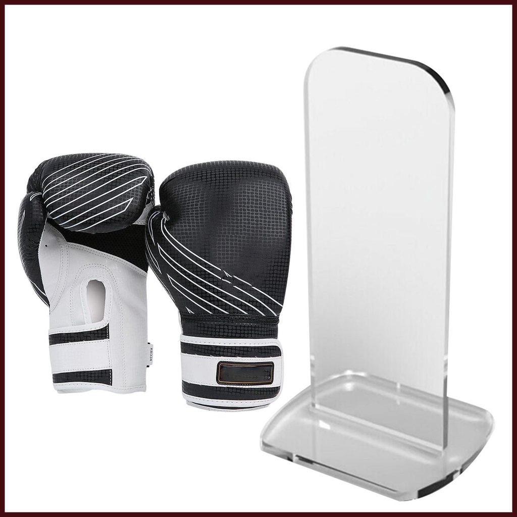 Boxing Glove Holder Vertical Acrylic Boxing Gloves Display Rack Holder