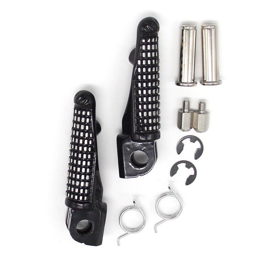Black Front Footrest foot pegs/main step arm for Kawasaki ZR1000 Z1000 ...