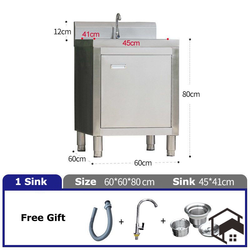 Stainless Steel Sink Large Kitchen Sink With Console