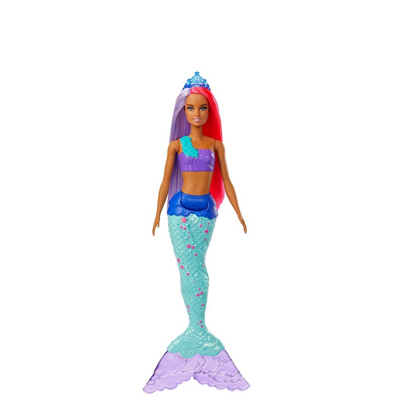 External Packaging Damage Barbie Dreamtopia Surprise Mermaid Doll Pink and Purple Hair GJK07 Shopee Malaysia