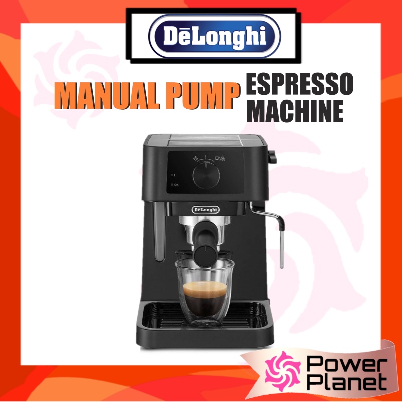 Delonghi Manual Pump Coffee Machine EC230.BK Pump Espresso Coffee