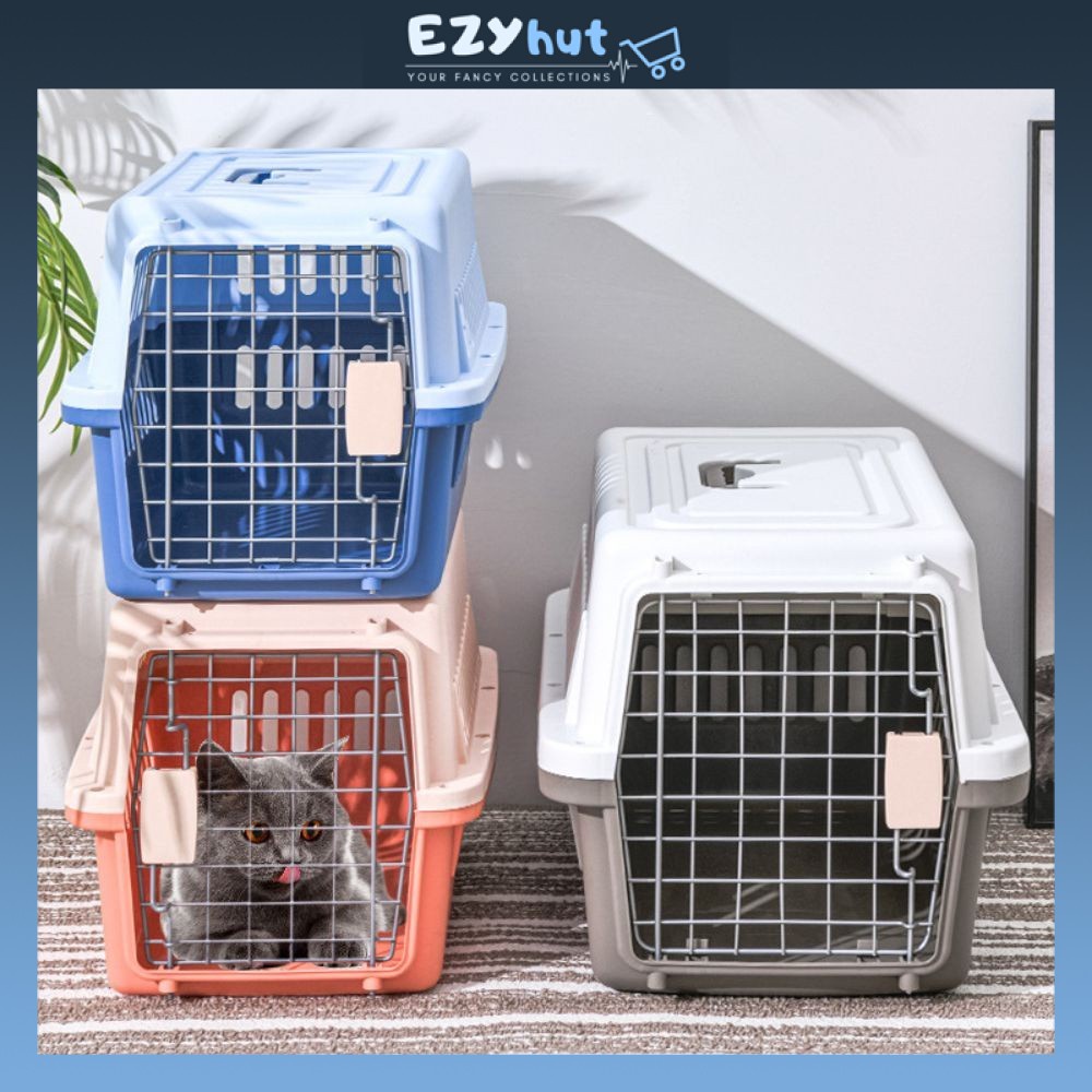 Portable Travel Pet Carrier Cat Carrier Cat Cage Dog Carrier Pet Cage Dog Cage Sangkar Kuching