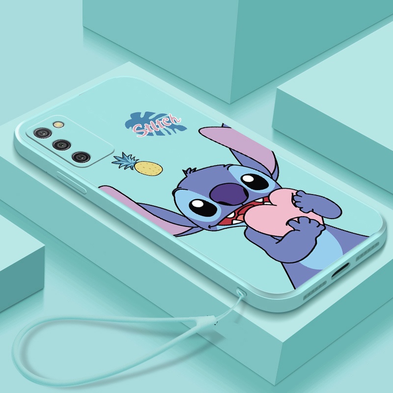 Cartoon Stitch Case For Samsung Galaxy A02s A03s A02 A03 A04s A04 A05 