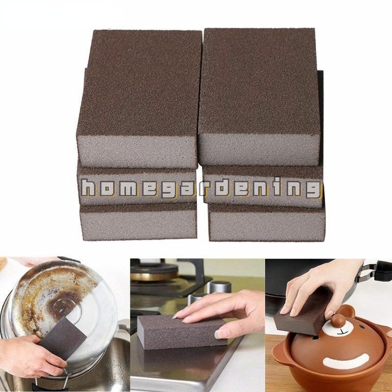 Magic Sponge Eraser Nano Carborundum Removing Rust Cleaning Emery Brush ...